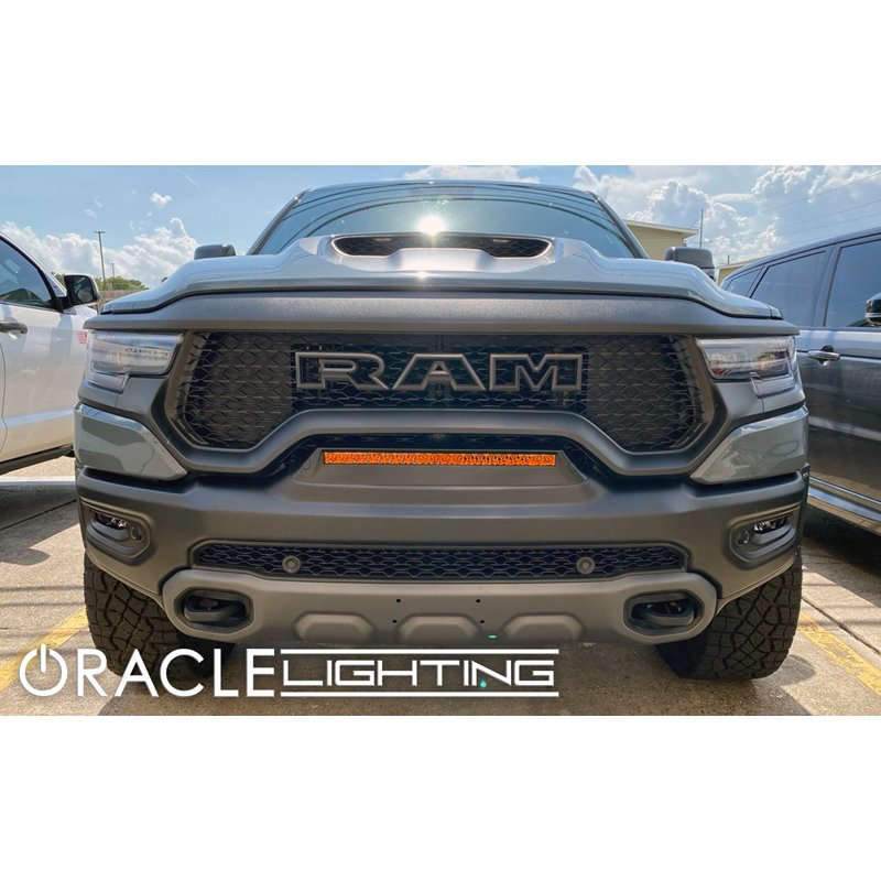 Oracle | ORACLE Lighting 2019-2022 RAM Rebel/TRX Front Bumper Flush LED Light Bar System - Ram 1500 2019-2021 Oracle Lighting...