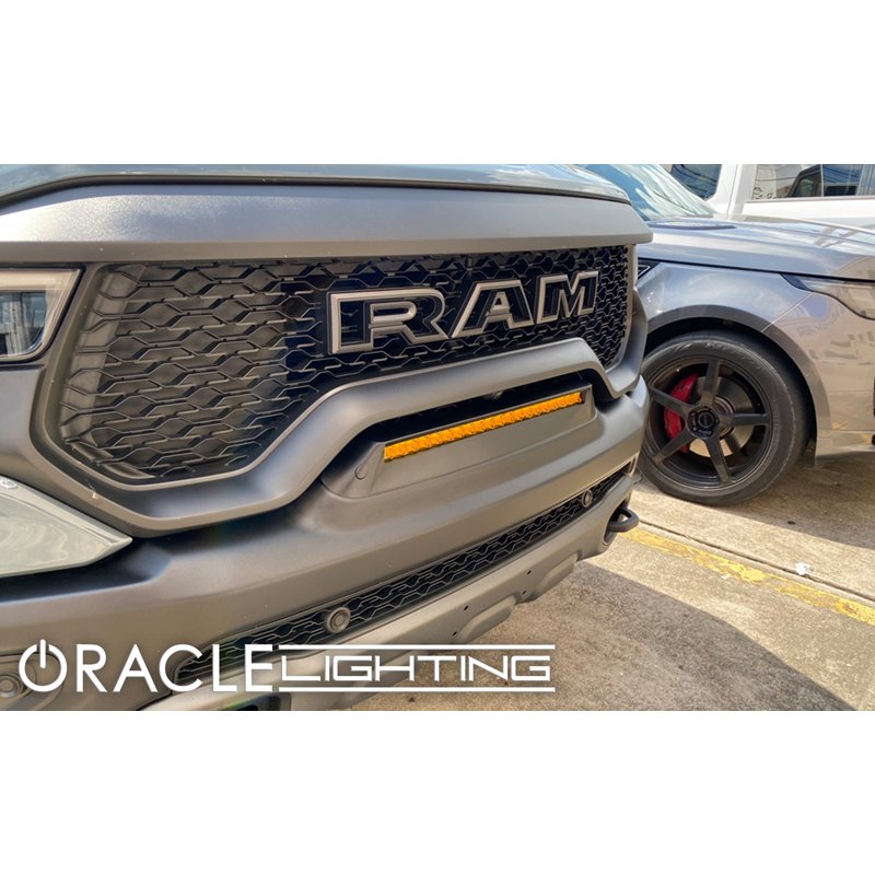 Oracle | ORACLE Lighting 2019-2022 RAM Rebel/TRX Front Bumper Flush LED Light Bar System - Ram 1500 2019-2021 Oracle Lighting...