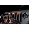 Oracle | Universal Pre-Runner Style LED Grill Light Kit (New Style) - Clear Lens - Gladiator / Wrangler (JL) 2018-2022