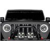 Oracle | Universal Pre-Runner Style LED Grill Light Kit (New Style) - Tinted Lens - Gladiator / Wrangler (JL) 2018-2022