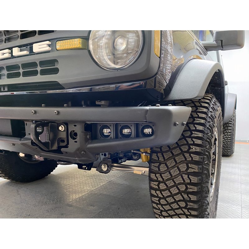 Oracle | ORACLE Lighting 2021-2022 Ford Bronco Triple LED Fog Light Kit for Steel Bumper - Bronco 2021-2022 Oracle Lighting F...