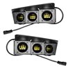 Oracle | ORACLE Lighting 2021-2022 Ford Bronco Triple LED Fog Light Kit for Steel Bumper - Bronco 2021-2022