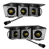 Oracle | ORACLE Lighting 2021-2022 Ford Bronco Triple LED Fog Light Kit for Steel Bumper - Bronco 2021-2022