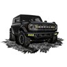 Oracle | ORACLE Lighting 2021-2022 Ford Bronco Triple LED Fog Light Kit for Steel Bumper - Bronco 2021-2022