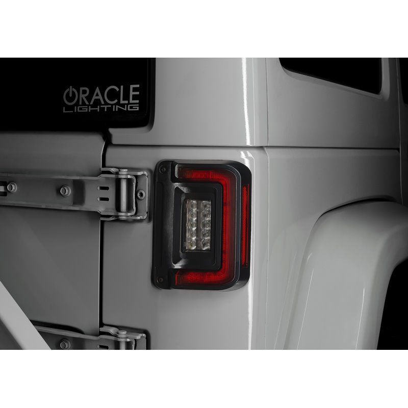 Oracle | ORACLE Lighting Flush Mount LED Tail Lights for Jeep Wrangler JK - Wrangler (JK) / Wrangler (JL) 2007-2018 Oracle Li...