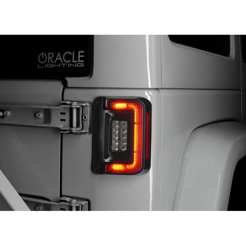Oracle | ORACLE Lighting Flush Mount LED Tail Lights for Jeep Wrangler JK - Wrangler (JK) / Wrangler (JL) 2007-2018 Oracle Li...