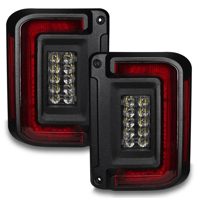 Oracle | ORACLE Lighting Flush Mount LED Tail Lights for Jeep Wrangler JK - Wrangler (JK) / Wrangler (JL) 2007-2018 Oracle Li...