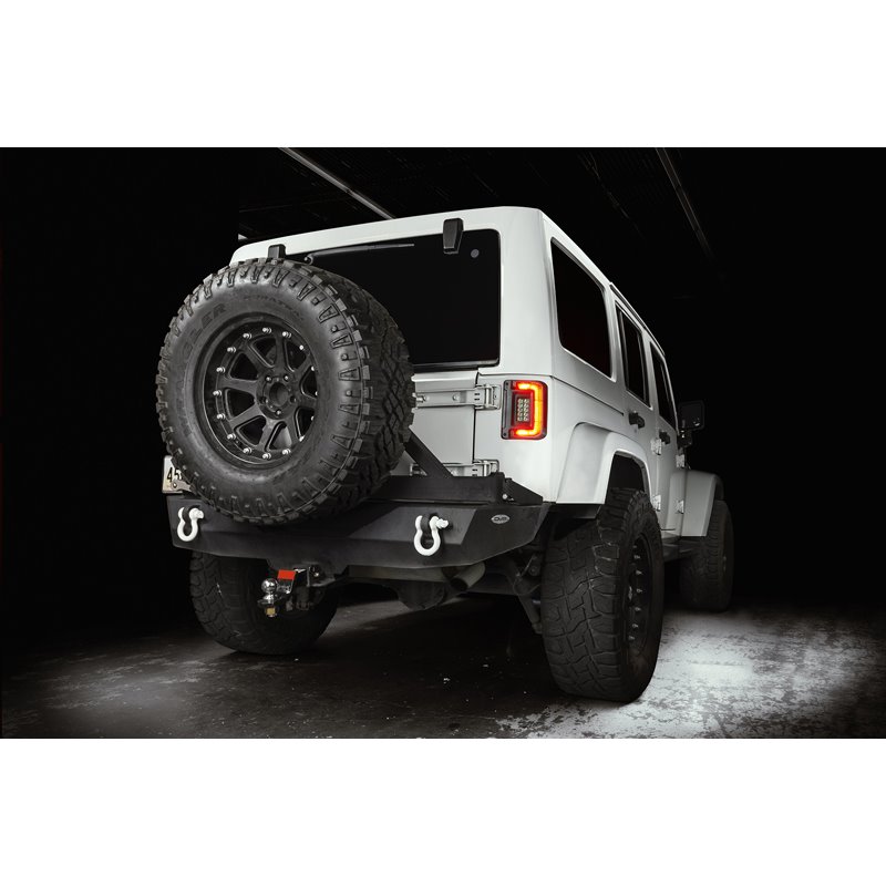 Oracle | ORACLE Lighting Black Series Flush Mount LED Tail Lights for Jeep Wrangler JK - Wrangler (JK) / Wrangler (JL) 2007-2018