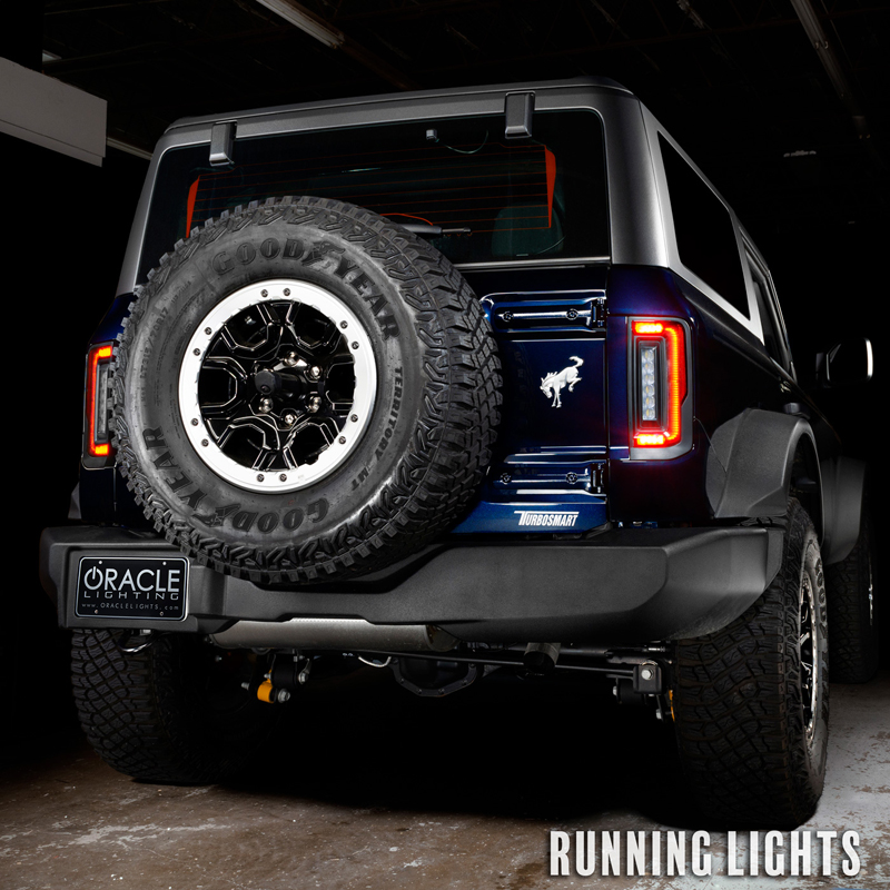 Oracle | ORACLE Lighting Flush Style LED Tail Lights for 2021-2022 Ford Bronco - Bronco 2021-2022