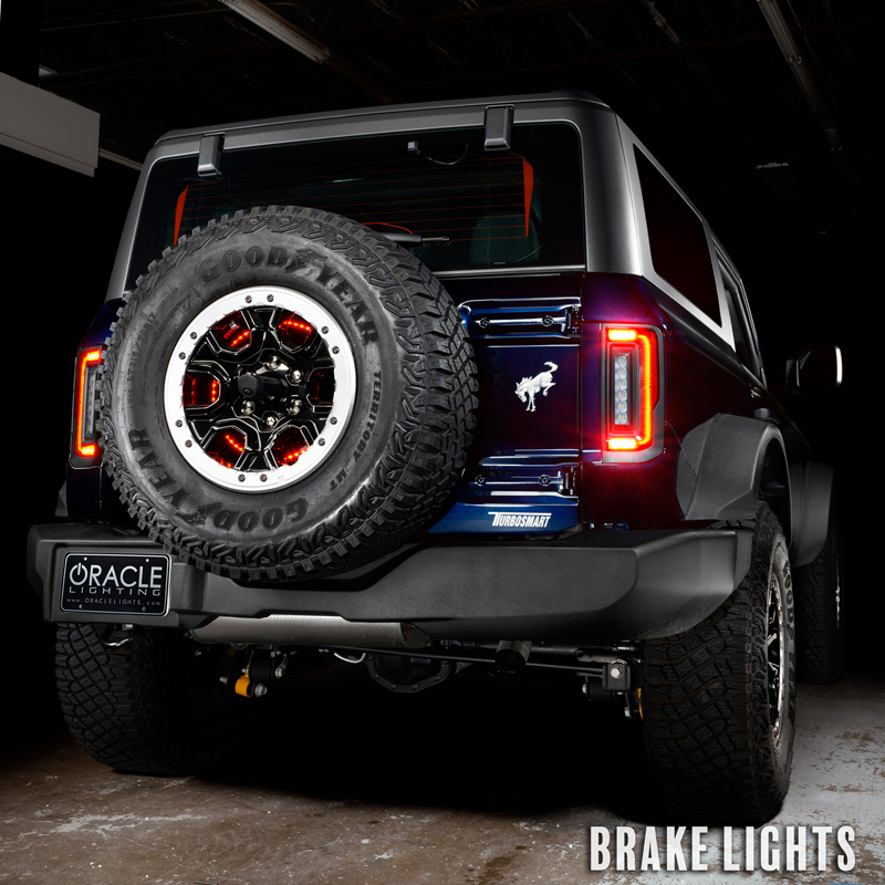 Oracle | ORACLE Lighting Flush Style LED Tail Lights for 2021-2022 Ford Bronco - Bronco 2021-2022