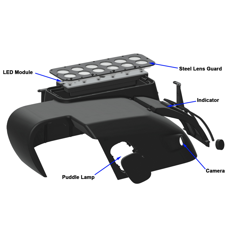 Oracle | ORACLE Lighting 2021-2023 Ford Bronco LED Off-Road Side Mirror Ditch Lights - Bronco 2021-2022 Oracle Lighting Mirror
