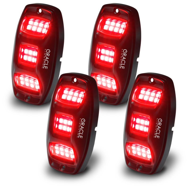 Oracle | ORACLE Lighting ColorSHIFT RGB+W Underbody Wheel Well Rock Light Kit (4 PCS)