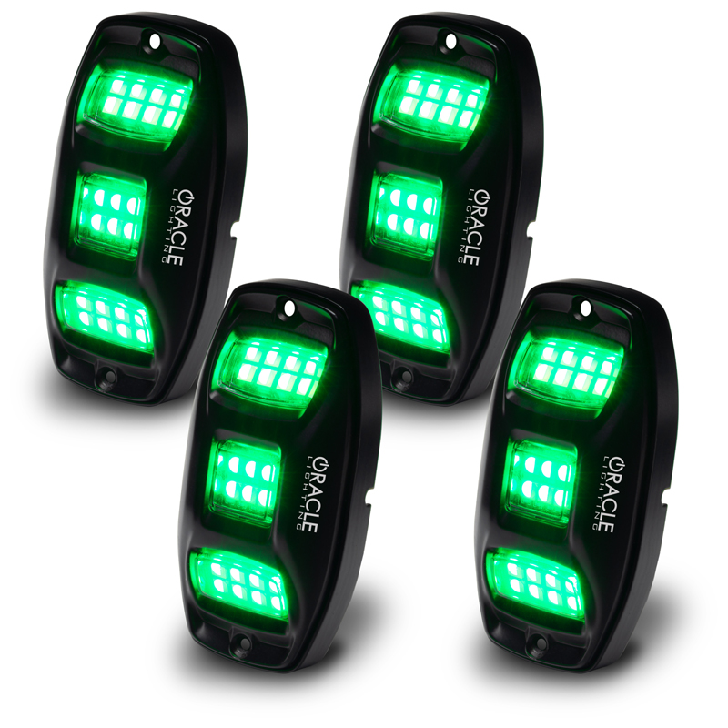 Oracle | ORACLE Lighting ColorSHIFT RGB+W Underbody Wheel Well Rock Light Kit (4 PCS)