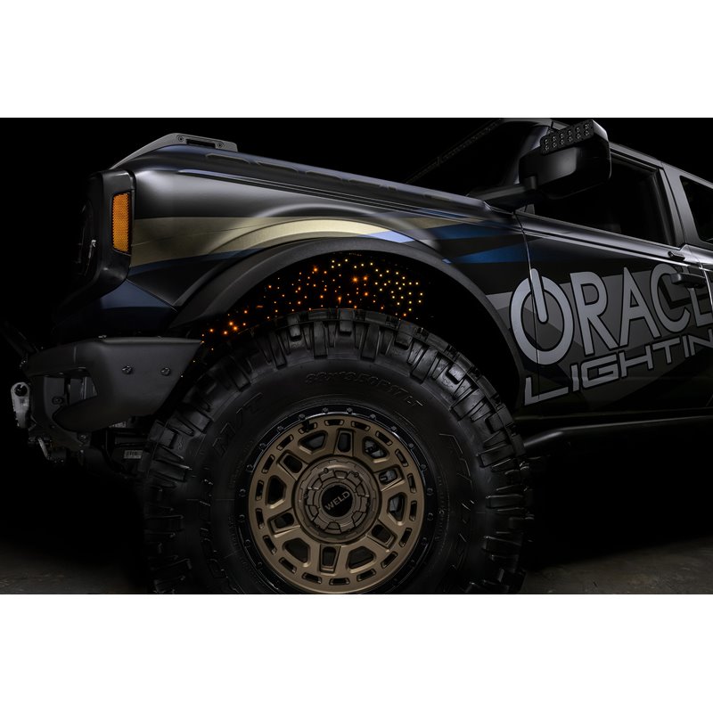 Oracle | Fiber Optic Wheel Liner ColorSHIFT RGB+W Kit - 40W LED/ 600 Fibers Oracle Lighting Off-Road Lights