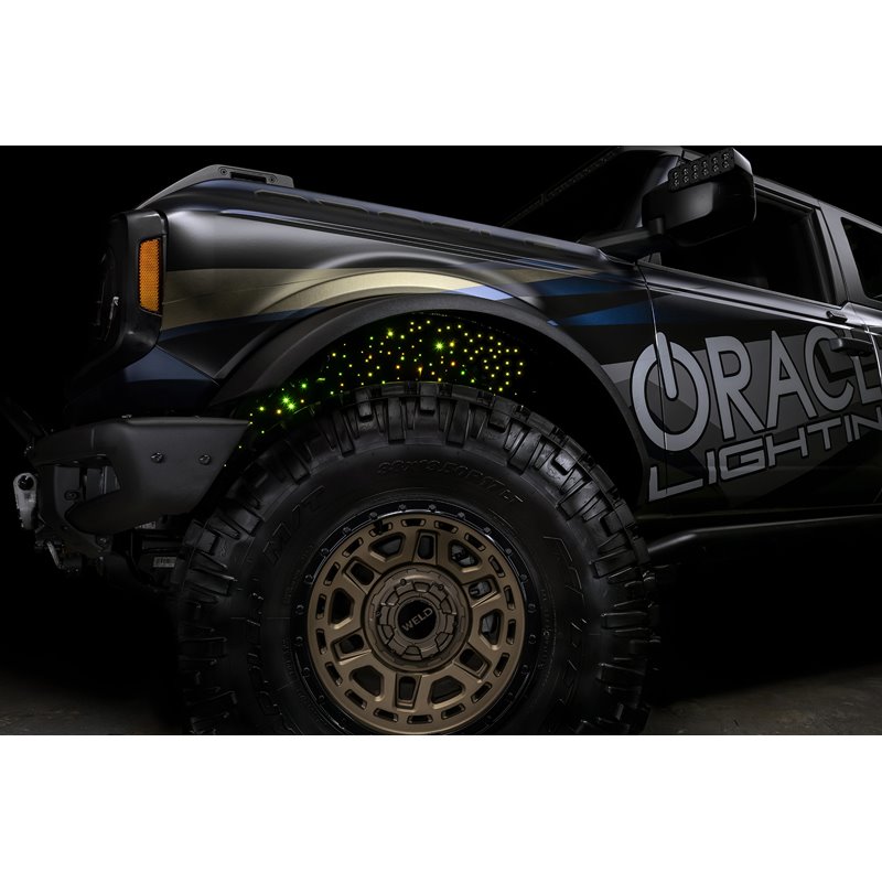 Oracle | Fiber Optic Wheel Liner ColorSHIFT RGB+W Kit - 40W LED/ 600 Fibers Oracle Lighting Off-Road Lights