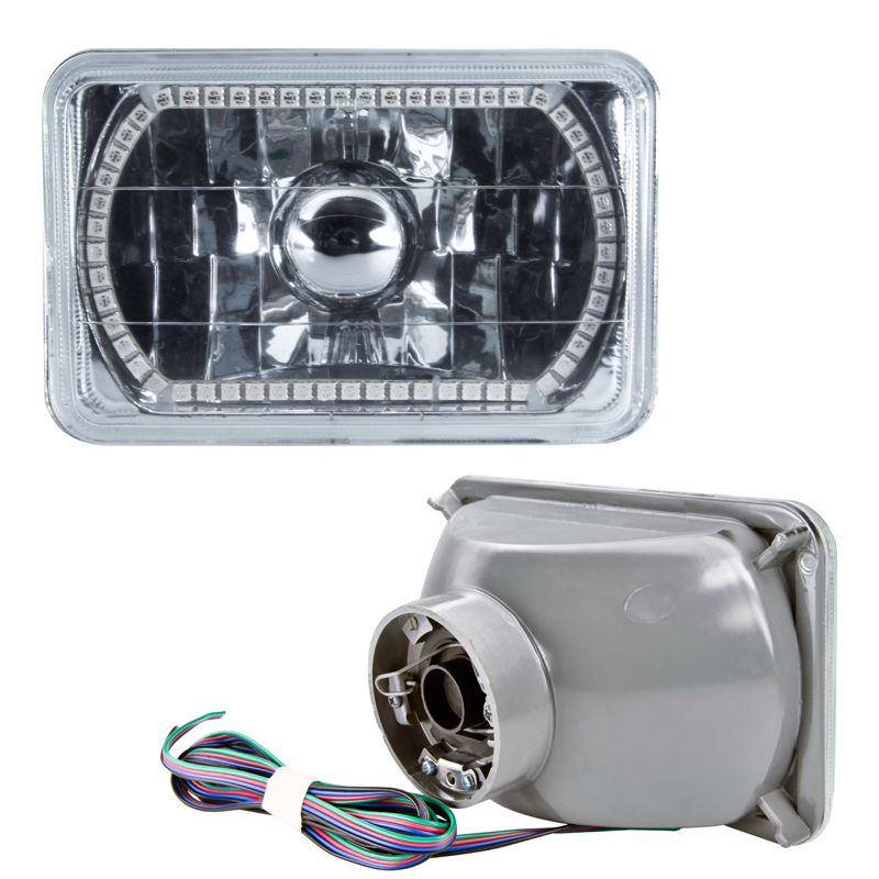 Oracle | Pre-Installed Lights 4x6 in. Sealed Beam, ColorSHIFT Oracle Lighting Headlights