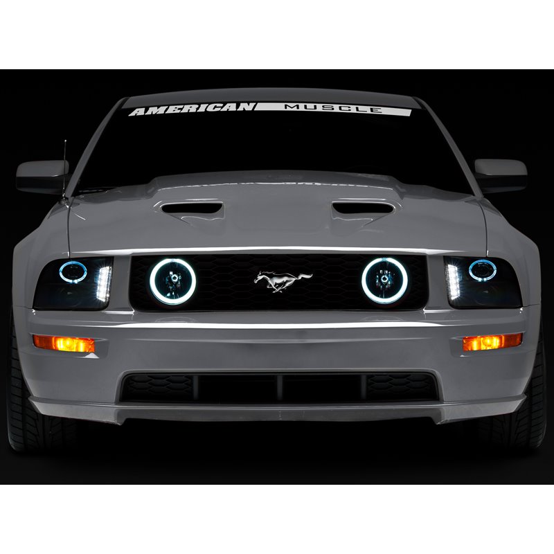 Raxiom | LED Halo Projector Headlights - Mustang 2005-2009 Raxiom Headlights