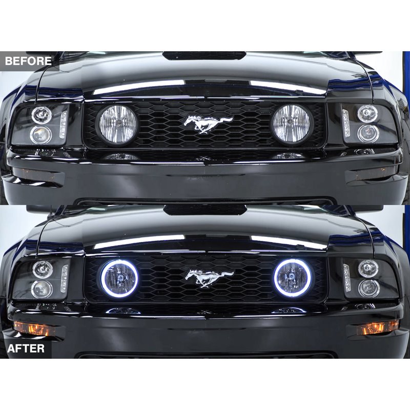 Raxiom | LED Halo Fog Lights - Mustang 2005-2012 Raxiom Fog Light