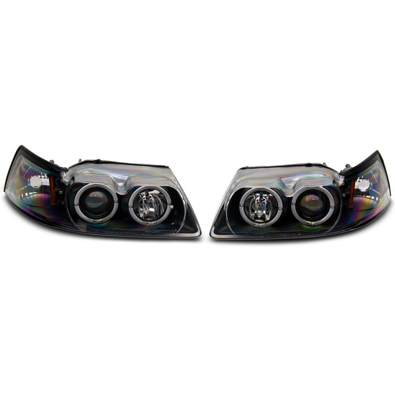 Raxiom | Dual LED Halo Projector Headlights - Mustang 1999-2004 Raxiom Headlights