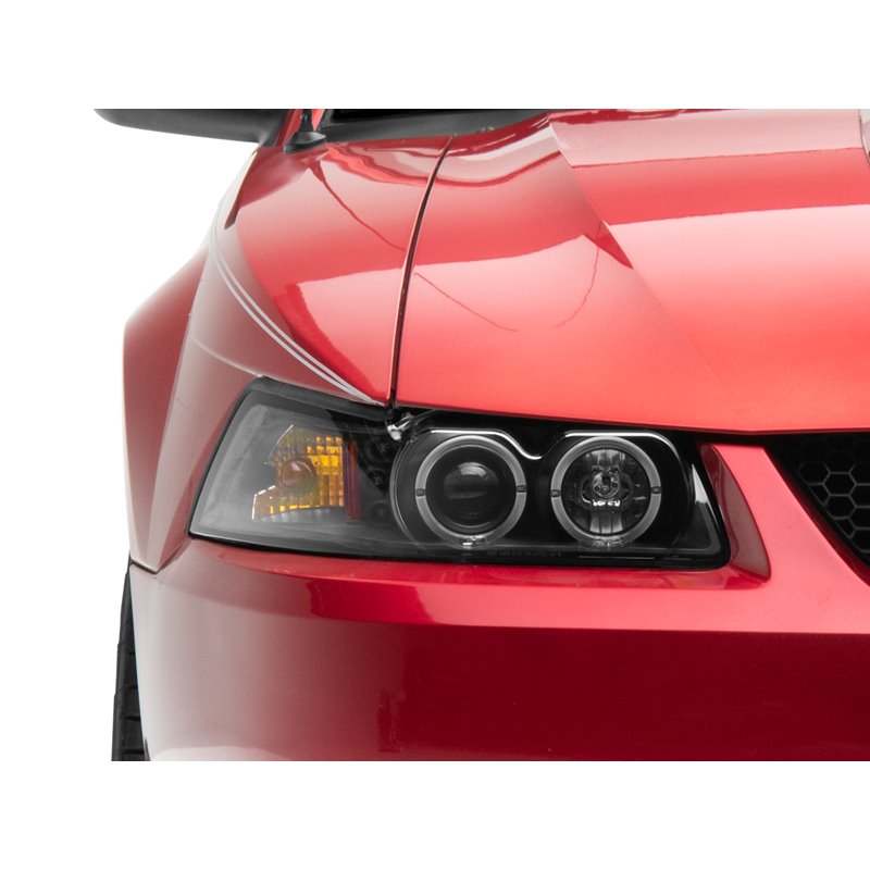 Raxiom | Dual LED Halo Projector Headlights - Mustang 1999-2004 Raxiom Headlights
