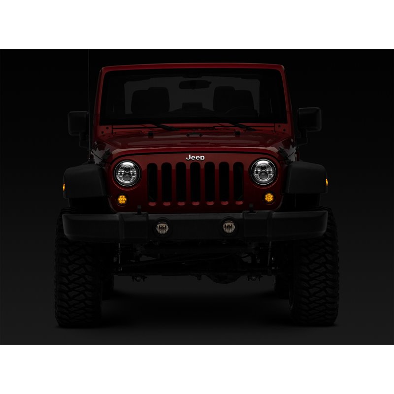 Raxiom | Axial Series LED Amber Turn Signals - Wrangler (JK) 2007-2018 Raxiom Signal Lights