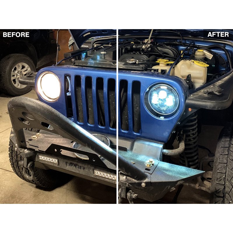 Raxiom | Axial Series LED Daymaker Headlights - Wrangler 1997-2018 Raxiom Headlights