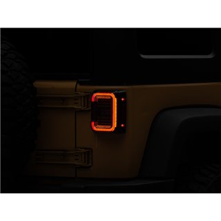 Raxiom | Axial Series LED Halo Tail Lights - Wrangler (JK) 2007-2018 Raxiom Tail Lights