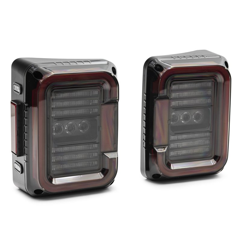 Raxiom | Axial Series LED Halo Tail Lights - Wrangler (JK) 2007-2018 Raxiom Tail Lights