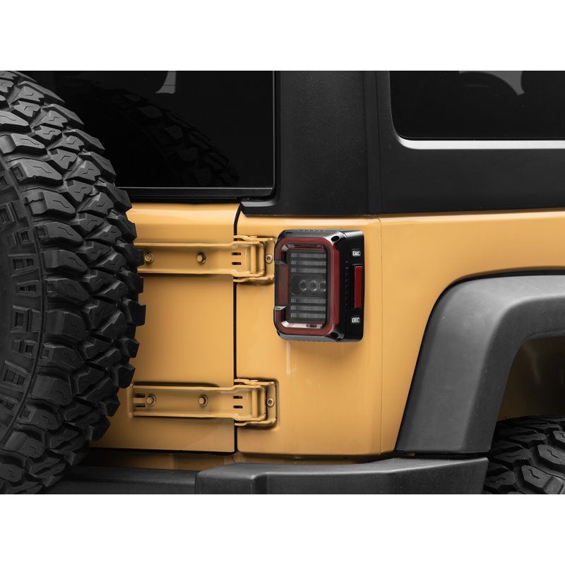 Raxiom | Axial Series LED Halo Tail Lights - Wrangler (JK) 2007-2018 Raxiom Tail Lights