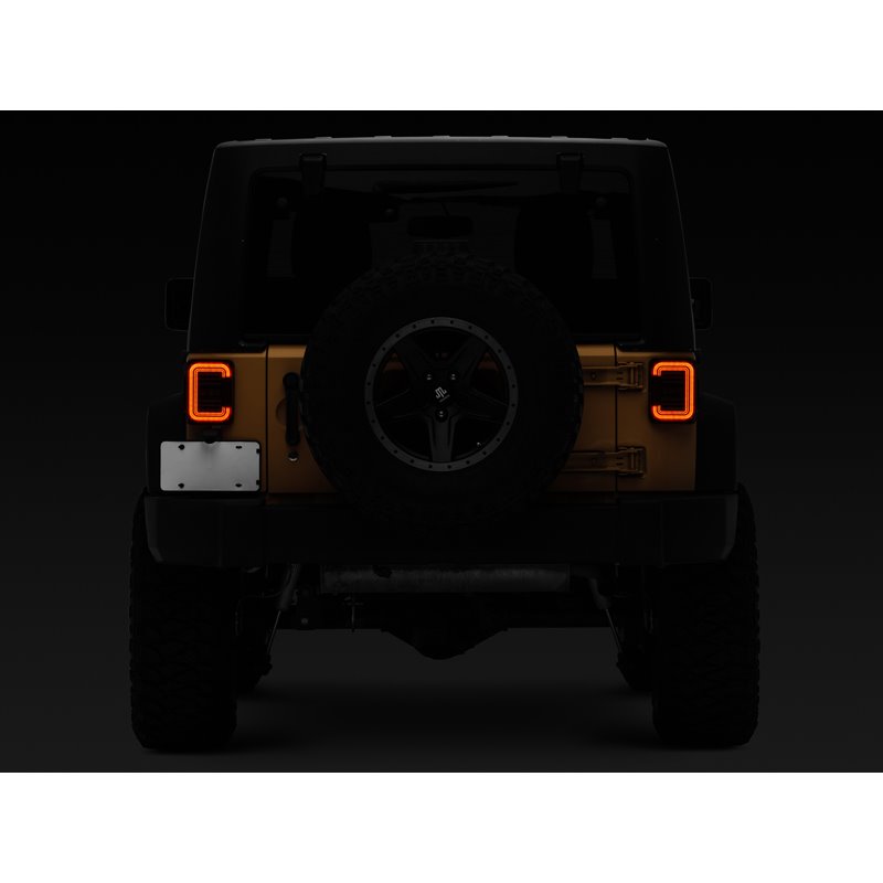 Raxiom | Axial Series LED Halo Tail Lights - Wrangler (JK) 2007-2018 Raxiom Tail Lights