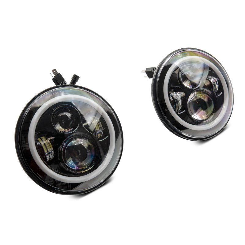 Raxiom | Axial Series 7-Inch LED Headlights - Wrangler 1997-2018 Raxiom Headlights
