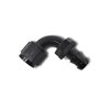 Russell | 6AN Twist-Lok 90 Degree Hose Ends With Black Finish