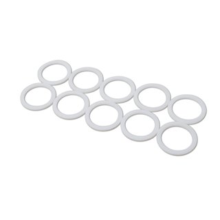 Russell | 8AN Replacement Teflon Washers For Russell Bulkhead Fittings - 10 Pack