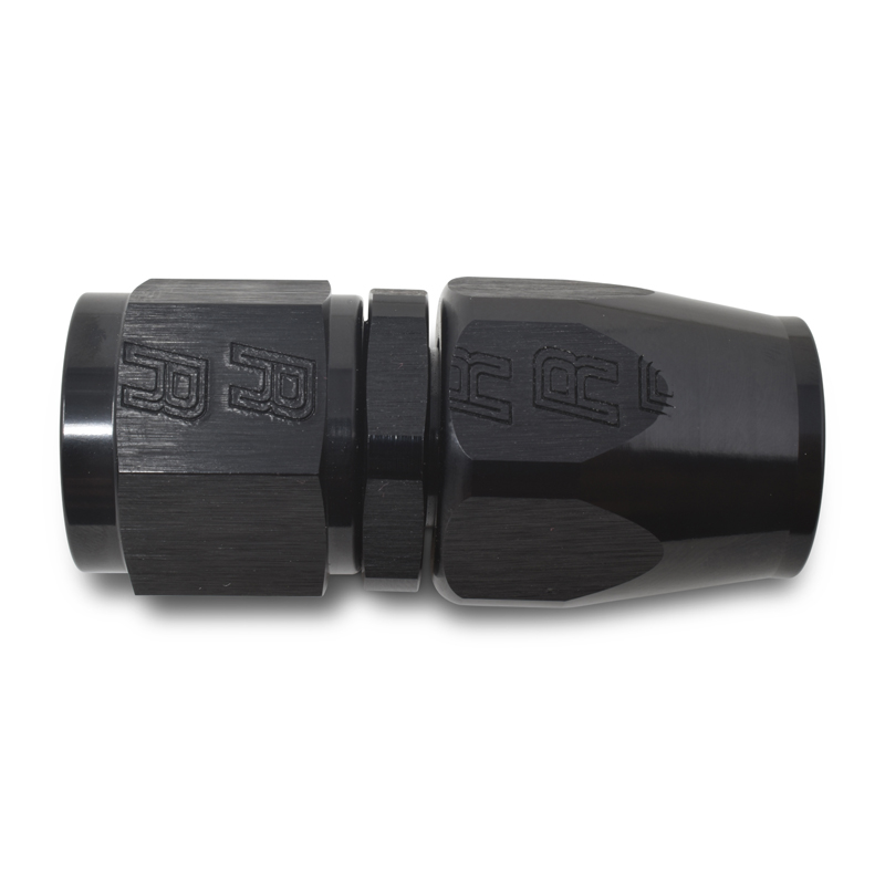 Russell | 8AN ProClassic Straight Hose End With Black Finish