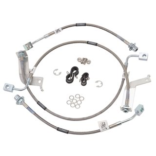 Russell | 1999-04 Ford Mustang Cobra With IRS (Front Disc, Rear Disc) 4 Lines Russell Products Brake Hoses