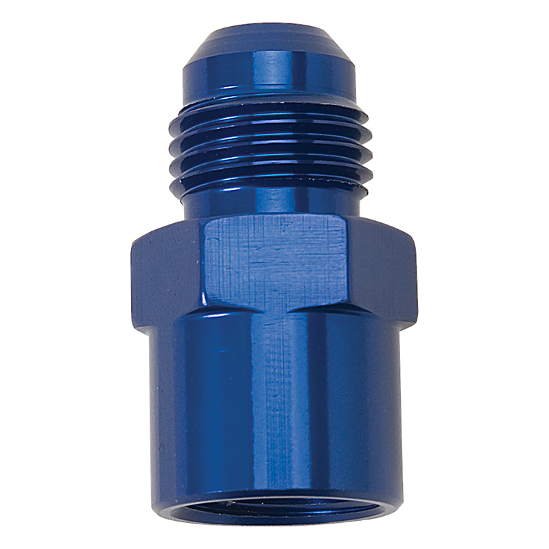 Russell | M14 X 1.5 To 6AN Flare Adapter Female Fitting With Blue Finish