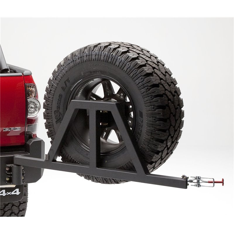 Body Armor | Tire/Can Swing Arm Carrier - Tacoma 2.7L / 4.0L 2005-2015 Body Armor Spare Carrier