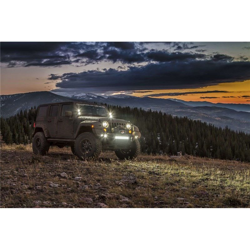 Road Armor | Stealth Winch Front Bumper - Wrangler (JK) 3.6L / 3.8L 2007-2017