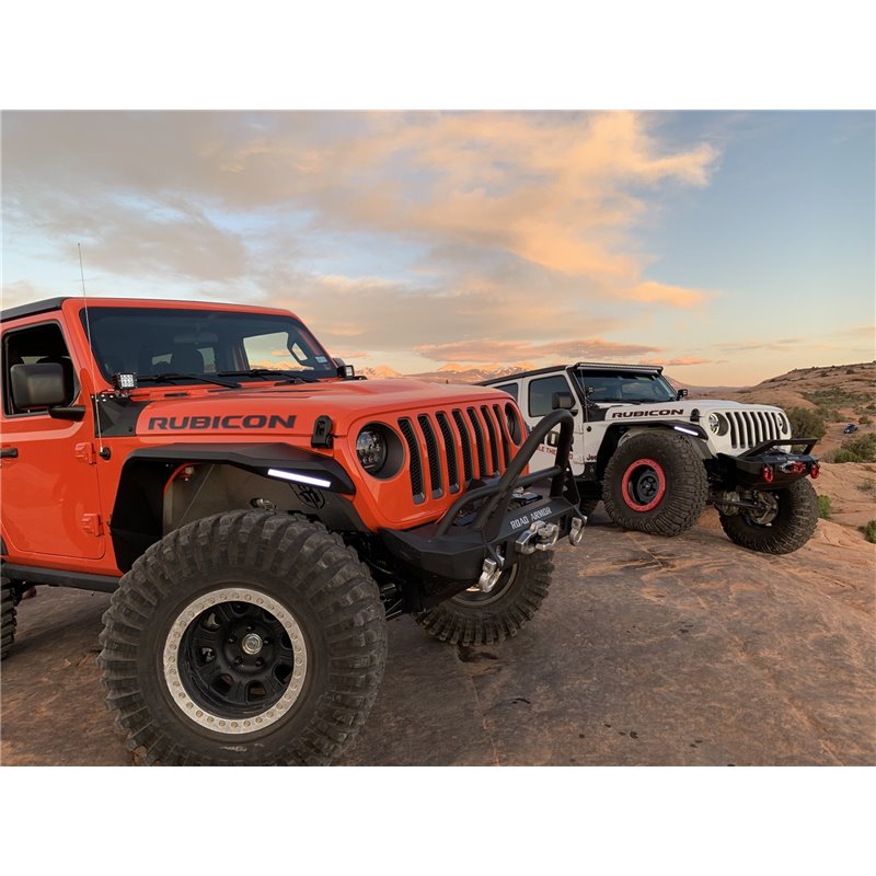 Road Armor | Stealth Winch Front Bumper - Gladiator / Wrangler (JL) 2018-2022 Road Armor Off-Road Bumpers