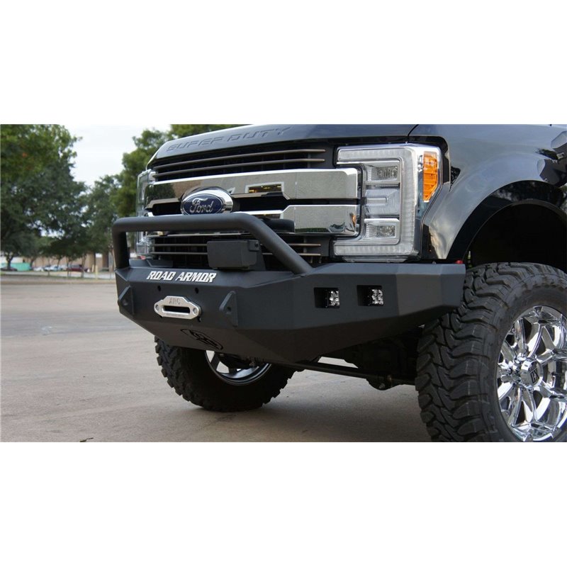 Road Armor | Stealth Winch Front Bumper - F-250 / F-350 2017-2022 Road Armor Off-Road Bumpers