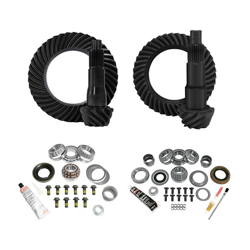 Yukon Gear & Axle | Yukon Gear/Kit Package for JL Non-Rubicon; D35 Rear/D30 Front; 4.56 Gear Yukon Gear & Axle Differentials