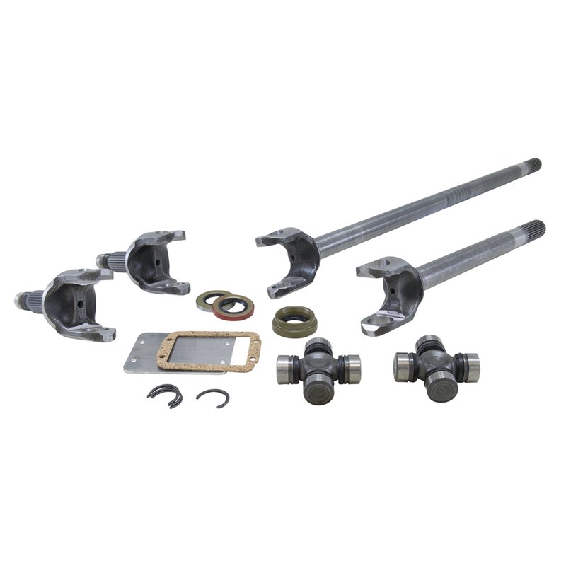 Yukon Gear & Axle | Yukon Chromoly Front Axle Kit; Dana 60; 35 Spline; Both Sides; 733X U-Joints Yukon Gear & Axle Drive Shaft