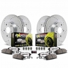 PowerStop | Z26 Street Warrior Disc Brake Pad & Rotor Kit - Mustang 2.3T / 5.0L / 5.2L 2015-2019 PowerStop Ensemble de freins