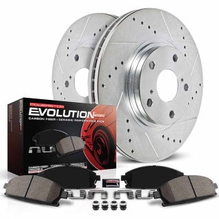 PowerStop | Z23 Evolution Sport Performance Disc Brake Pad & Rotor Kit - Mazda 3 2.0L / 2.5L 2014-2016 PowerStop Ensemble de ...