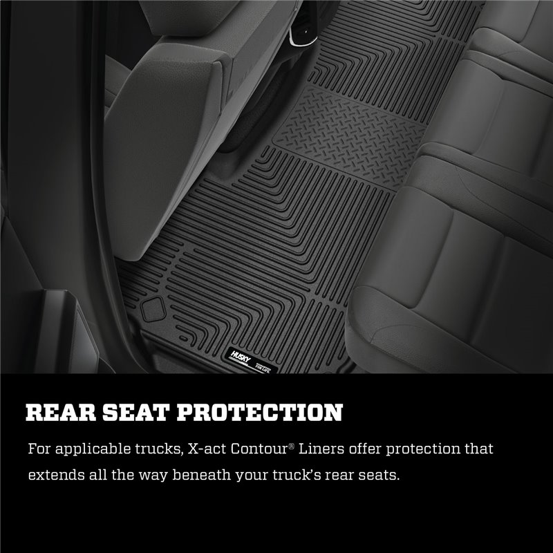 Husky Liners | 2nd Seat Floor Liner - Rear - Sienna 2.5L 2021-2023 Husky Liners Floor Mats
