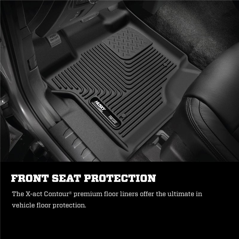 Husky Liners | 2nd Seat Floor Liner (Full Coverage) - Rear - Tundra 3.5T 2022-2023 Husky Liners Floor Mats