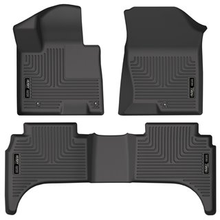Husky Liners | Front/2nd Seat Floor Liners - Avant & Arrière - Santa Cruz 2.5L 2022-2023