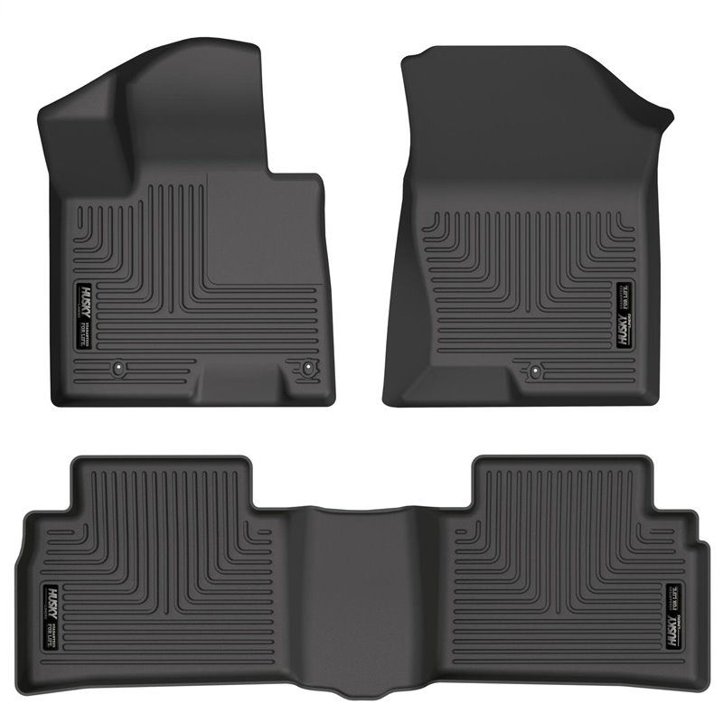 Husky Liners | Front/2nd Seat Floor Liners - Avant & Arrière - Tucson 1.6T / 2.5L 2022-2023 Husky Liners Tapis Protecteur