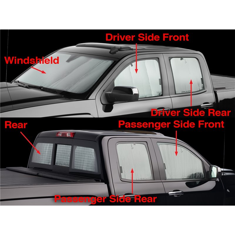 WeatherTech | WeatherTech® SunShade Full Vehicle Kit - Chevrolet / GMC 2014-2020 WeatherTech Sun Shades