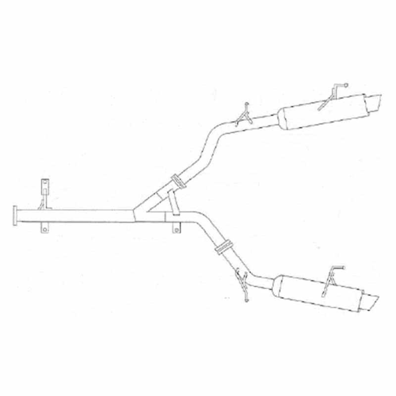REVEL | Medallion Touring-S Cat-Back Exhaust - 3000GT VR4 1990-1999 REVEL Cat-Back Exhausts